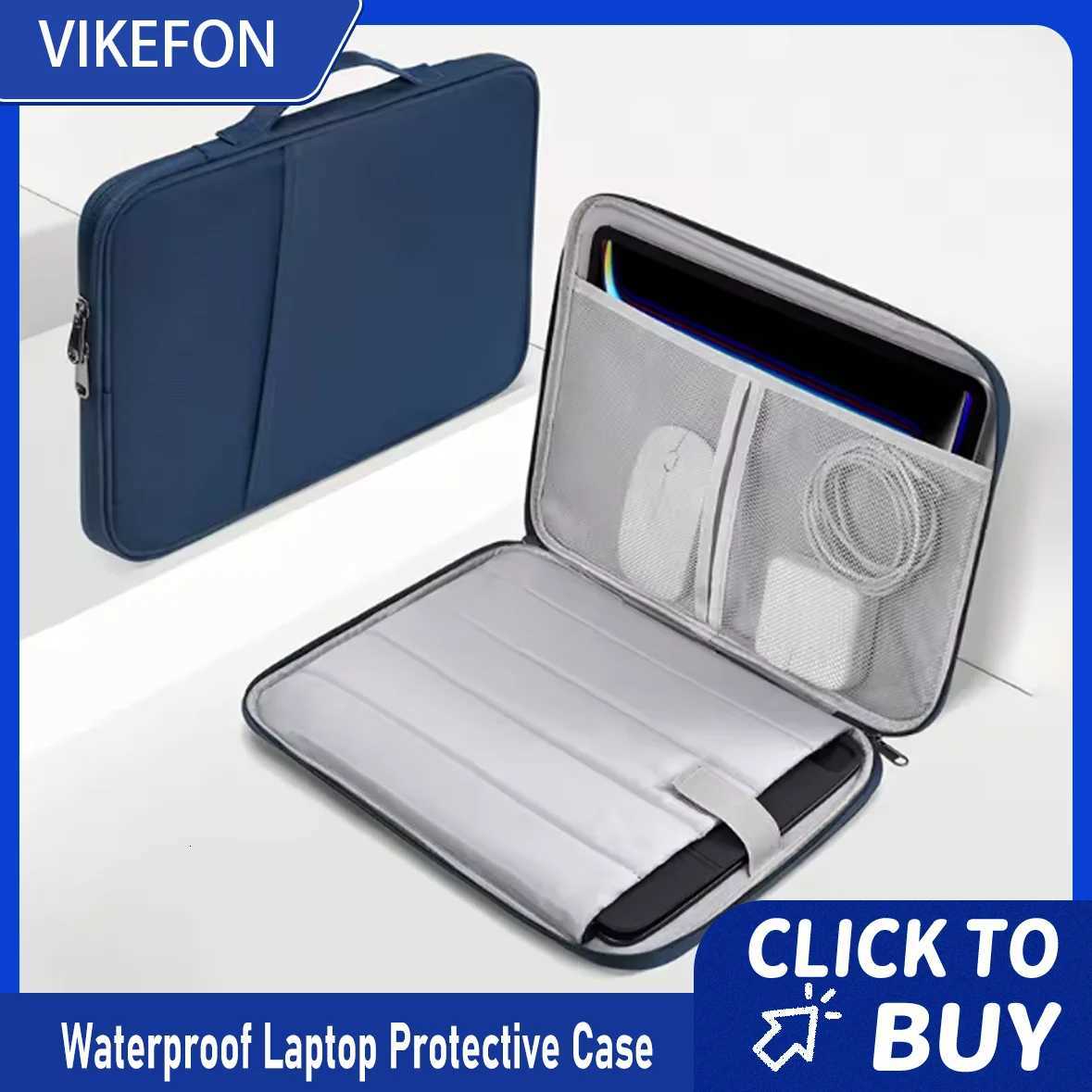 Waterproof Shockproof Handle Bag Laptop Sleeve Case for Macbook Air 11 12 13 136 Inch M4 M3 M2 Chip Mac Book Cover AccessoriesT251212