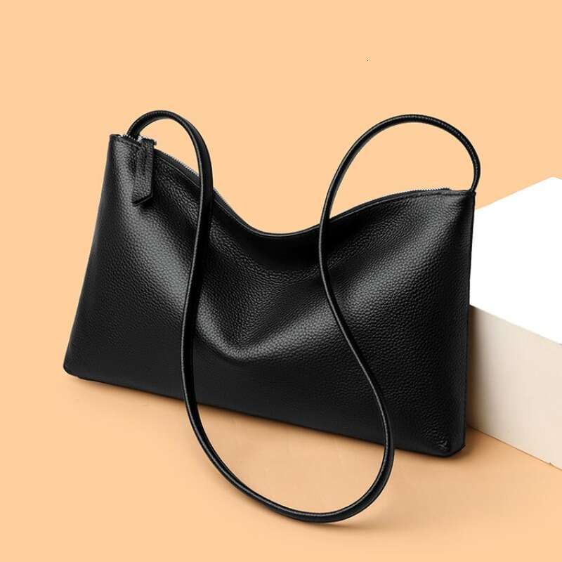 Women's Genuine Leather Large Capacity Tote & Crossbody Purse with Golden-Tone Hardware, Zipper Closure, Multi-Way Carry Handheld/Shoulder/Crossb