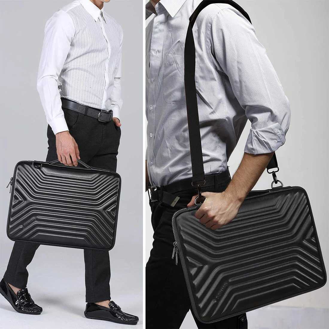 DOMISO 10131415617 Inch Waterproof Laptop Sleeve Notebook Bag Protective Cover With HandleT251212