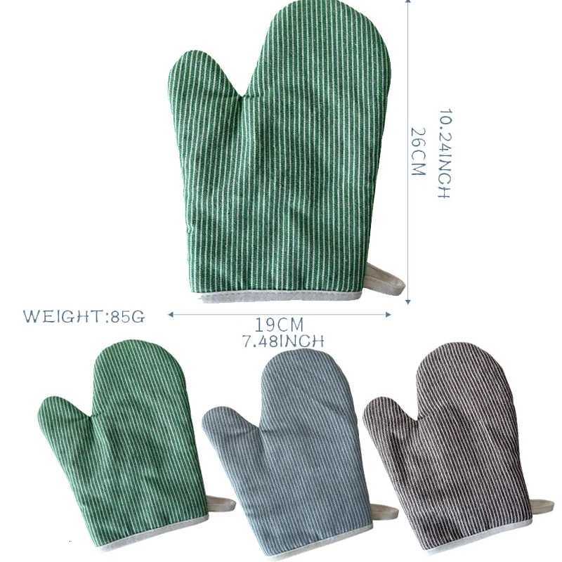 Heat-insating Gloves Anti-scald Microwave Gloves High Temperature Resistant Kitchen Baking Oven Gloves H251212