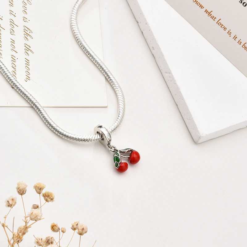 ry ple Charm Beads Dangle European Snake Fit Sier Bracelet Necklace Beads For Diy Jewelry Wen Gift Y251212