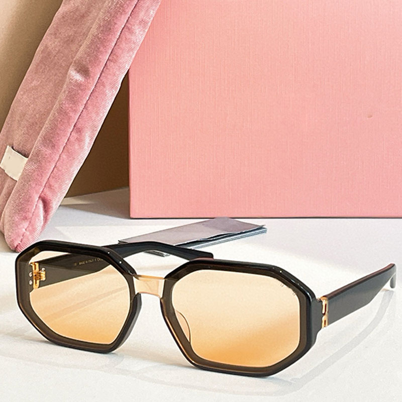 26ss Designer New Rectangular Acetate Sunglasses MU153AV Personalized Gradient Lens UV Protection Essential For Outdoor Vacation Beach