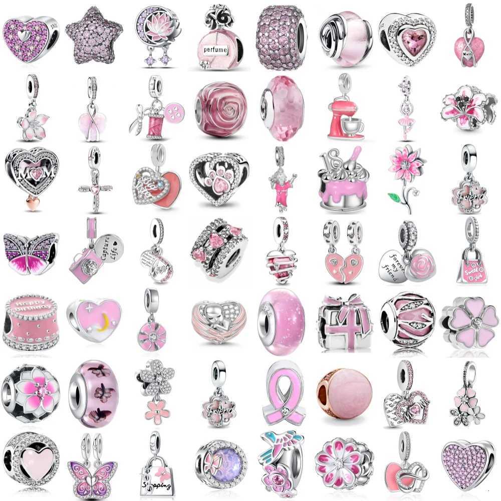 Hot Selling S925 Sier Pentagram Pearl Lotus Pendant Suitable For European Bracelet DIY Charm Jewelry Y251212