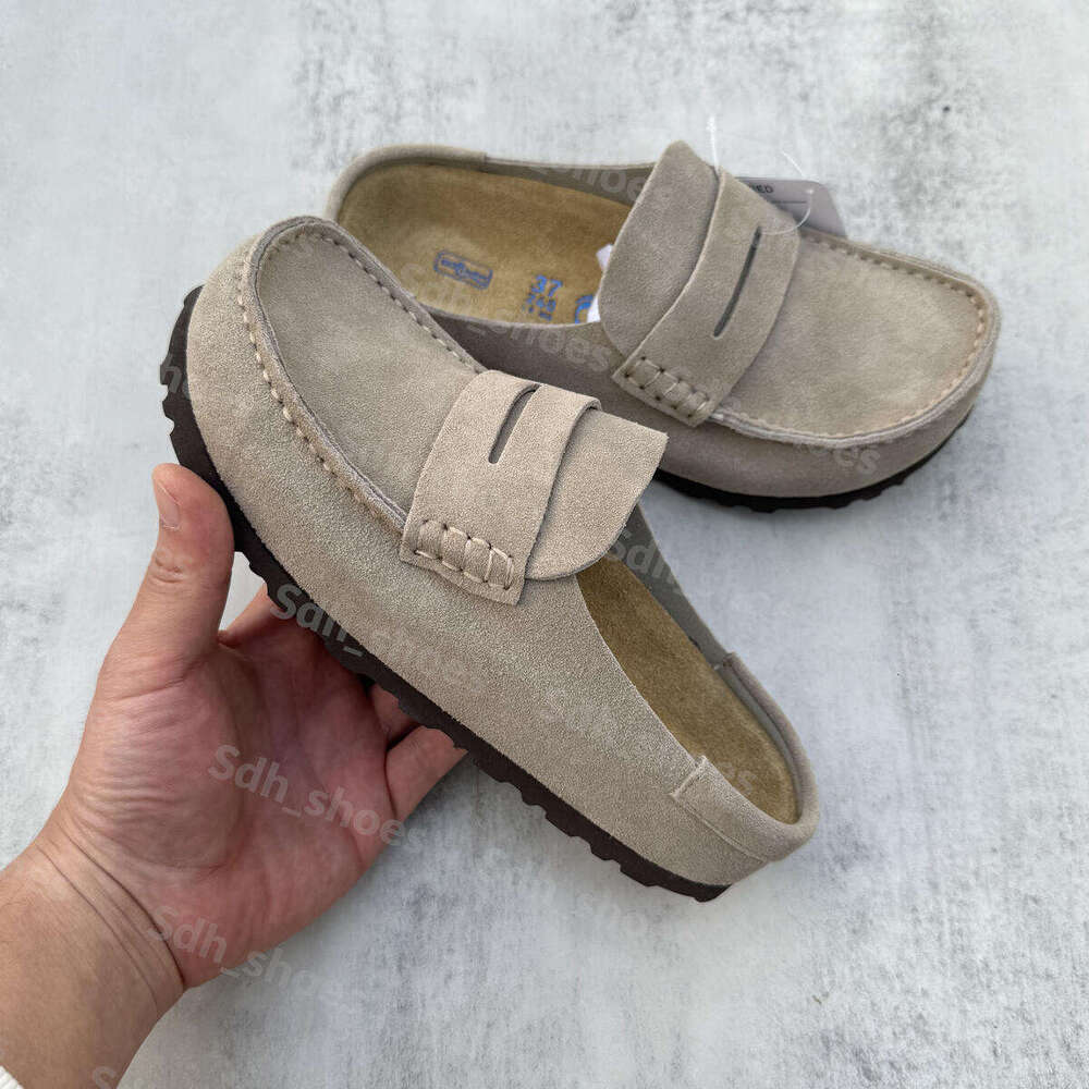 Designer Naples Slippers Wrapped Clogs loafers Sandals Clog Cork Flat High Quality Fashion Winter Summer Shoes Leather Slide Beach Women Men