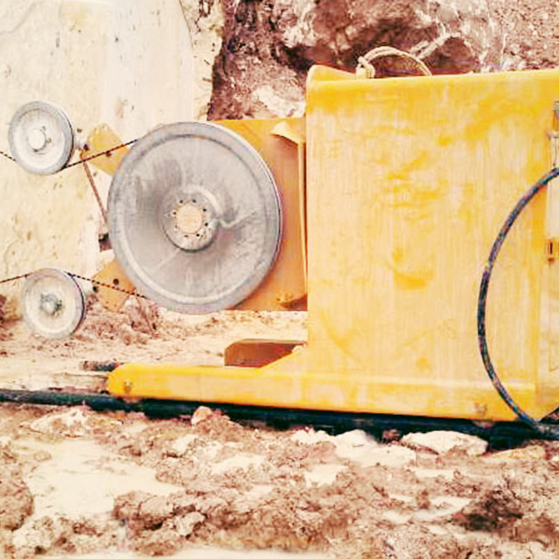Hydraulic Mine Diamond Rope Saw | Electric High-Efficiency Cutting Machine for Concrete & Stone