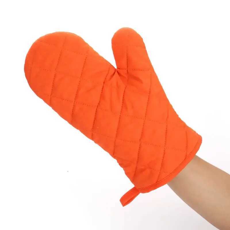 1Pcs Oven Mitts Non-slip Heat Proof Resistant Cotton Microwave Oven Protector Glove Baking BBQ Kitchen Cooking Supplies Tools H251212