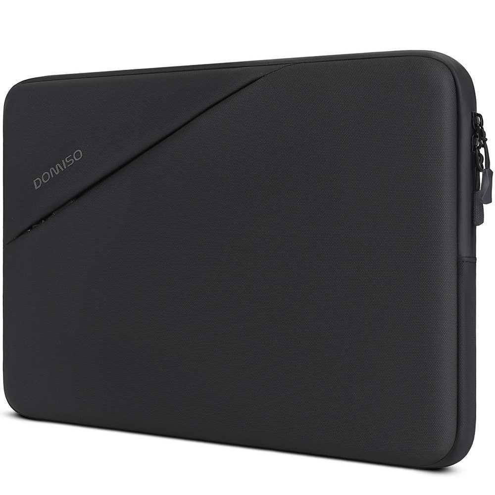DOMISO 14 156 17 inch Laptop Sleeve Bag Shockproof Protective Carrying Case Water-Resistant Handbag with Accessory PocketT251212