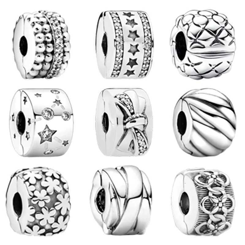 Hot S Fine With buckle series Charm Bead Plating 925 Sier plicable to Jewelry DIY Jewelry Making For Wen Gift Y251212