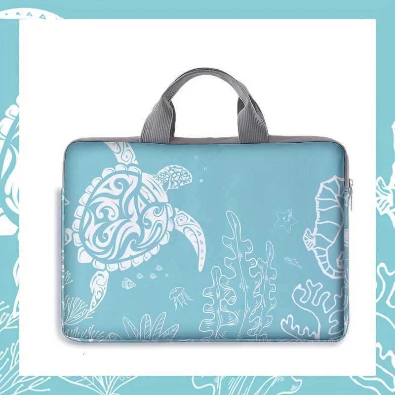 1-piece set turtle patterned laptop bag briefcase suitable for 14 inch laptops fixed laptop bagT251212