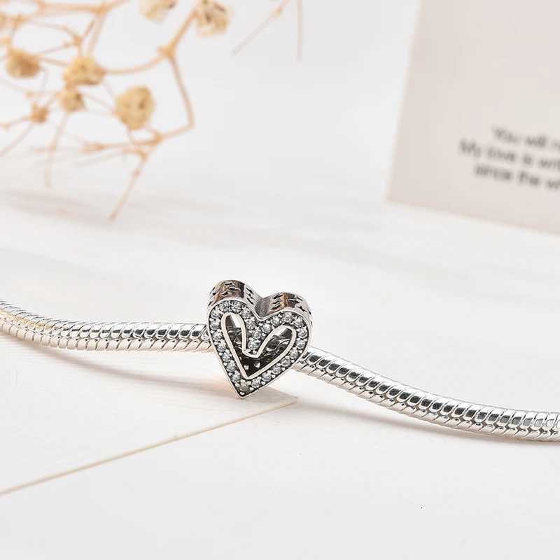 Hot Sparking Clip Star Car Charm Beads Dangle Snake Fit Sier Bracelet Necklace Beads For Diy Jewelry Wen Gift Y251212