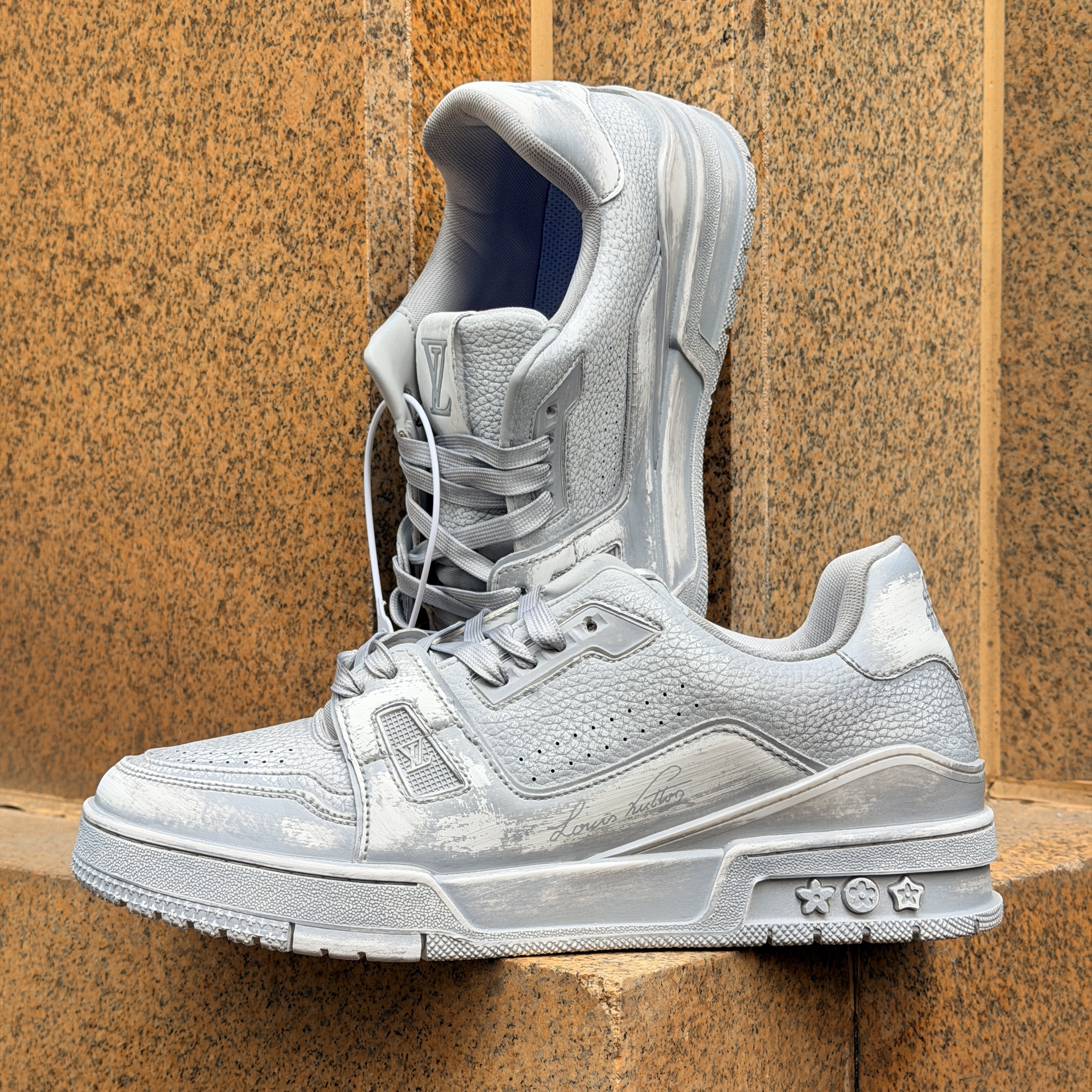 2025 Hot Mens Womens Couple Fashion Vintage Sneakers Casual Running Sports Shoes black grey white dh1798093-JY