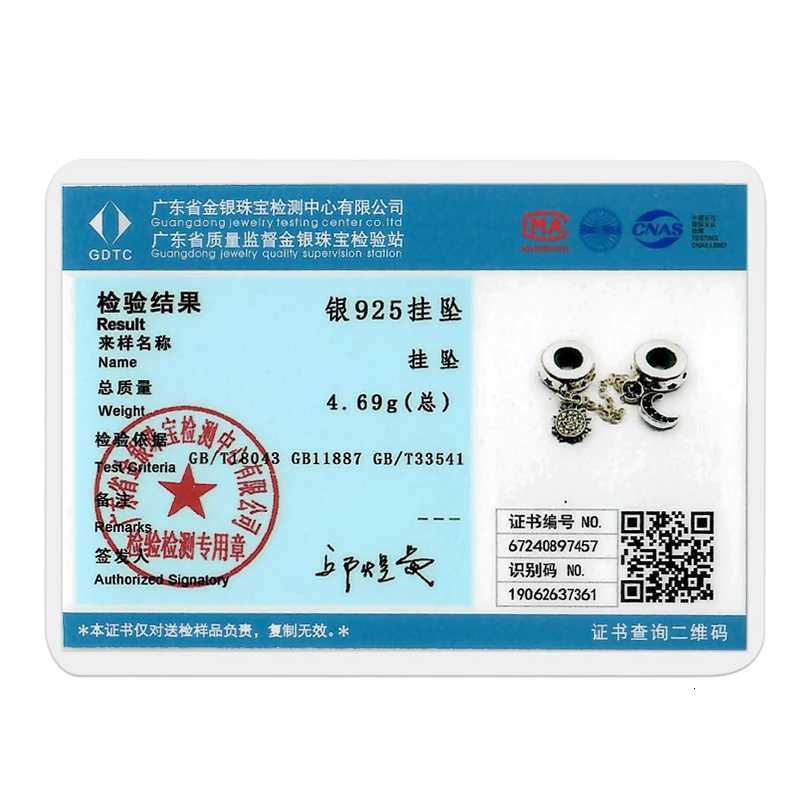 Safety Chain Clasp Clip Charm 925 Sier Moon Star Fit Bracelet DIY For Wan Girl Jewelry Y251212