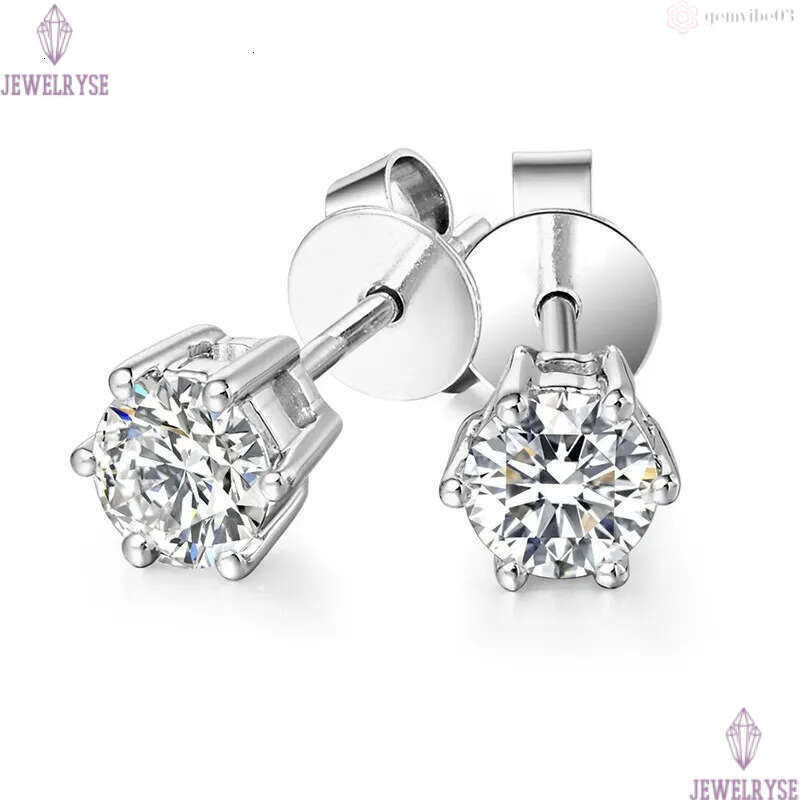 fashion classic shining crystal stud earrings silver cz zircon bling diamond earings earring ear rings jewelry for women