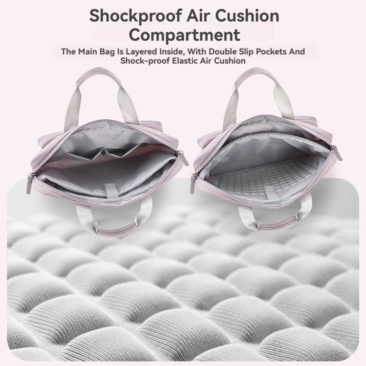 Laptop Bag For Macbook Air Pro 16 Case Notebook HP Huawei Lenovo Dell Sleeve Pouch 133 14 156 Inch Shoulder HandBag BriefcasesT251212