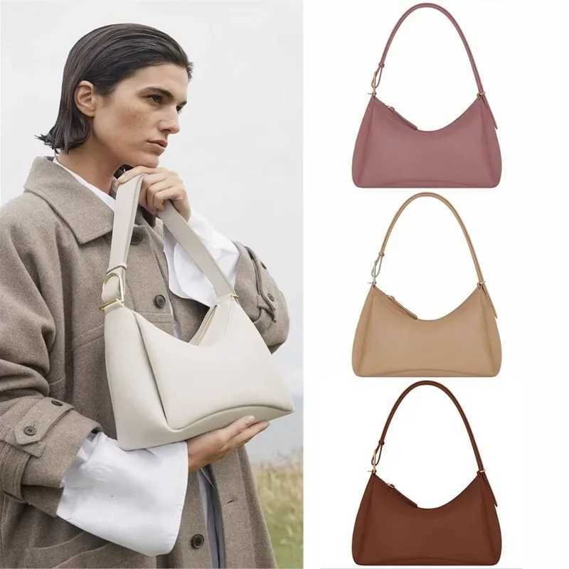 High-quality French light luxury niche new style cowhide casual temperament leather single shoder underarm cmuter bag Y251211