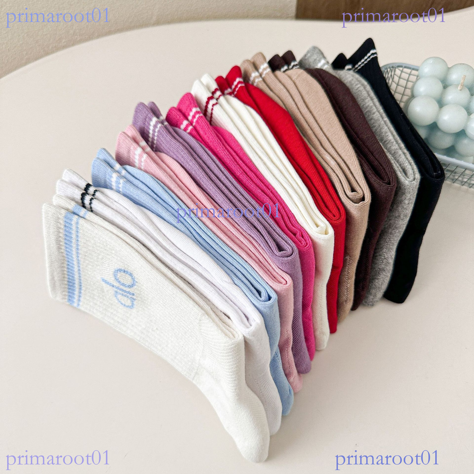 Alosocklys Socks Designer Letter Printed 5 Pairs Socks Fashion Women Men Classic Cotton High Tube Socks Solid Color Black White Grey Jogging Sports C19