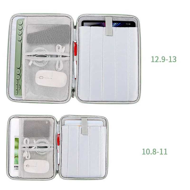 Sleeve Tablet Bag For iPad Air 2 1 2019 Pro 11 129 XiaoMi Pad 5 10 Cover 2017 Tablet Case 13 Inch Macbook Shockproof PouchT251212