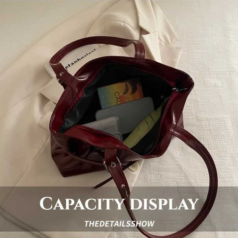 Winter Style Wens Minimalist Tote Shoder Bag 2025 Autumn Large Capacity Cmuting Top-Handle Hand Bags for Wen Y251211