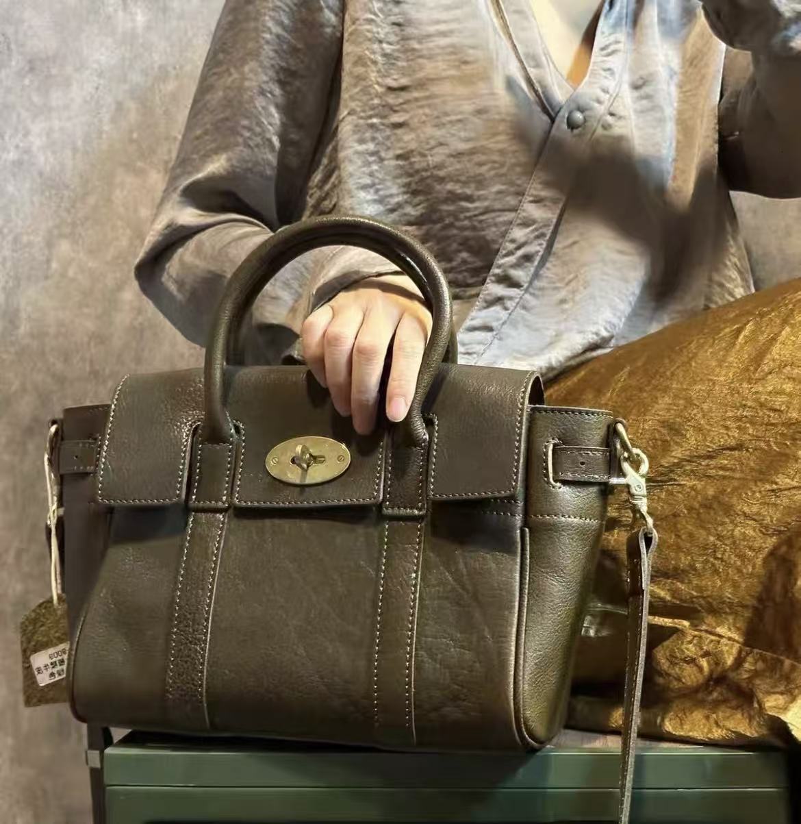 new arrival mulberrys bags Shoulder Bags designer bayswater tote luxury women totes shoulder bags soft genuine leather real cowskin lady handbag gold hardware yy