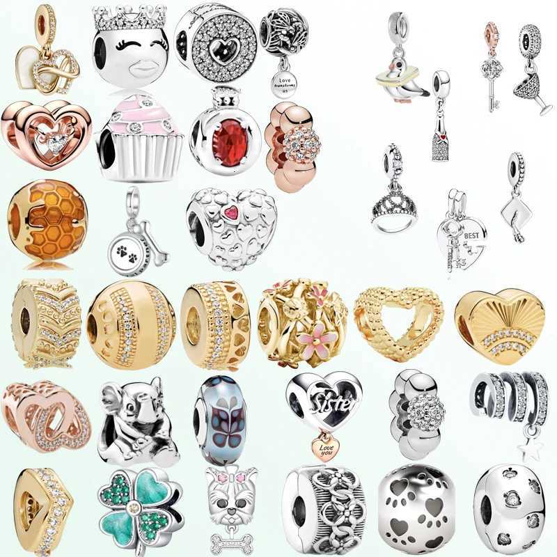 New Hot S DIY Wen Jewelry Suitable for DesignMother-of-Pearl Interlocking Charm Bead for Bracelet Necklace Y251212