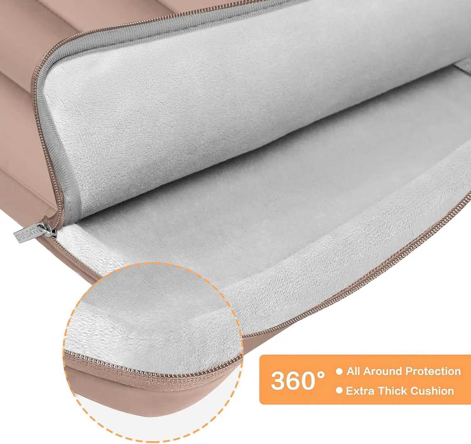 Laptop Sleeve Bag for MacBook Air Pro 13 14 15 16 inch M1 M2 M3 Office Travel Computer Handbag Women Men Notebook Carrying CaseT251212