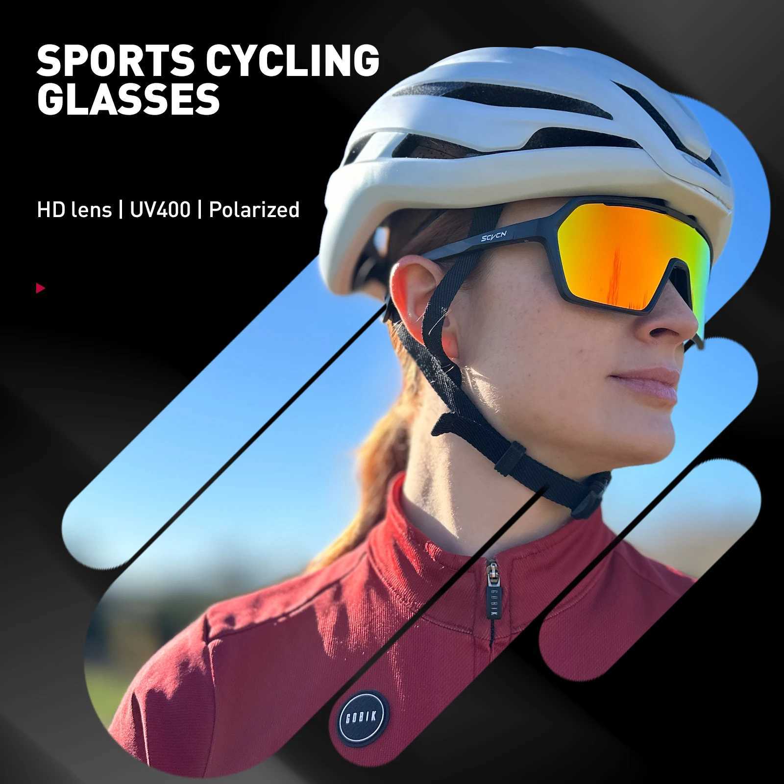 SCVCN Polarized Sunglasses Cycling Glasses Fashion for Men Photochromic Women Bike Road Bicycle Eyewear Cycle Goggles UV400 MTB G251212
