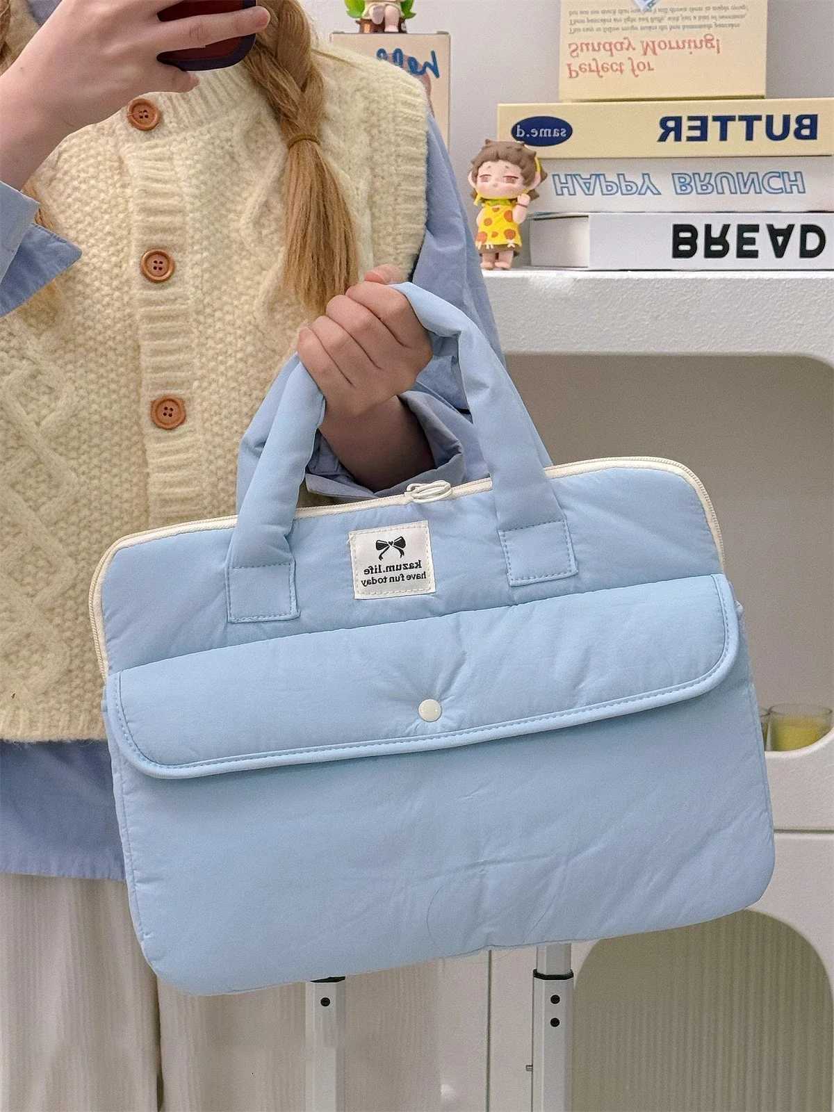 Cute Laptop bag For 97-11 IPad bag Macbook air 13 case 136 Pro14 15 Dell Xiaomi Lenovo Samsung 156 Notebook pouch 16 inchesT251212