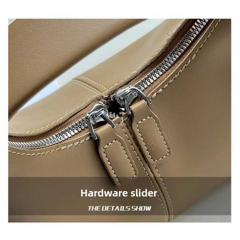 PU Shoder Bag Fi High Niche Design Handbag Zipper Opening Design Messenger Bag Y251211