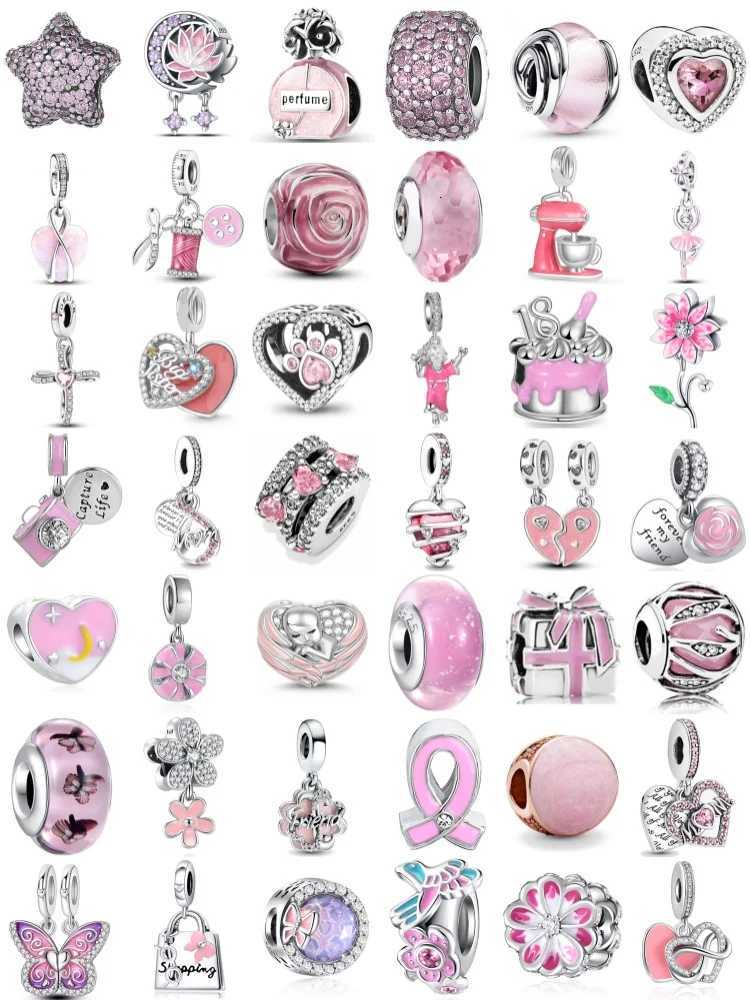 Hot Selling S925 Sier Pentagram Pearl Lotus Pendant Suitable For European Bracelet DIY Charm Jewelry Y251212