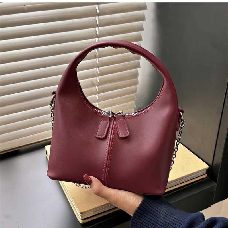 PU Shoder Bag Fi High Niche Design Handbag Zipper Opening Design Messenger Bag Y251211