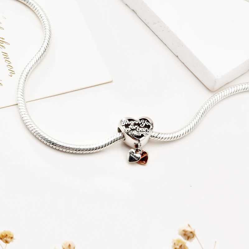 You Mum Dad Friend Sister Family Charm Bead fit European Sier Bracelet DIY Jewelry Gift for Wen Y251212