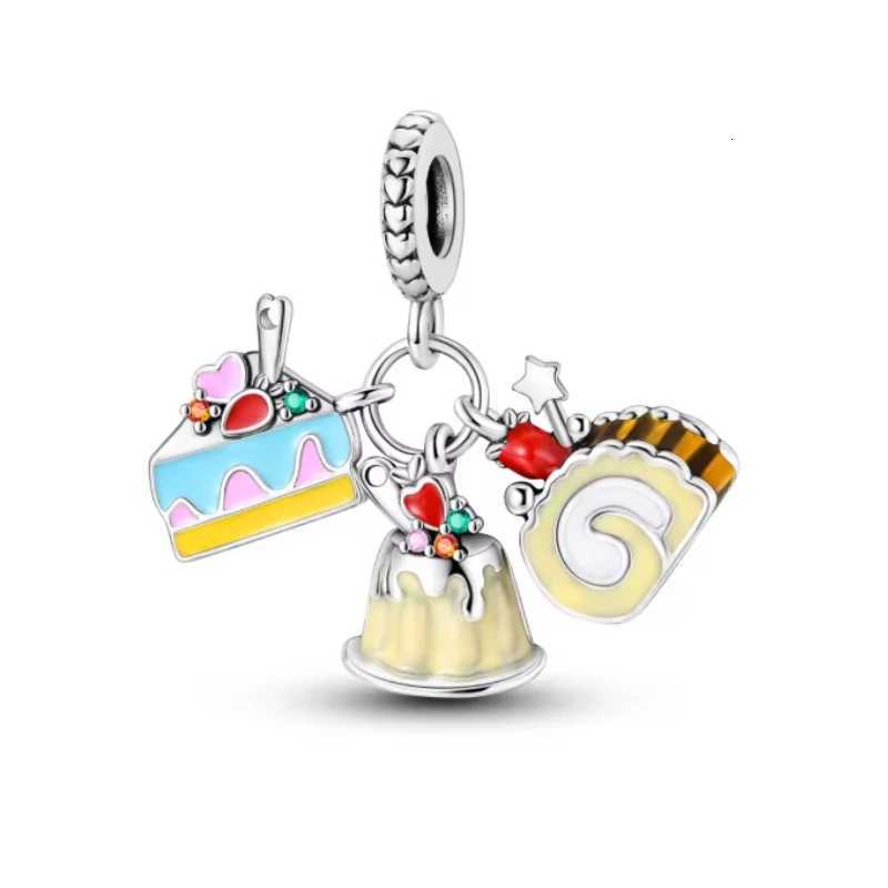 2026 New 925 Sterling Sier Pendant Beads Pendant Accories Suitable For Bracelet DIY Jewelry Birtay Gift Y251212