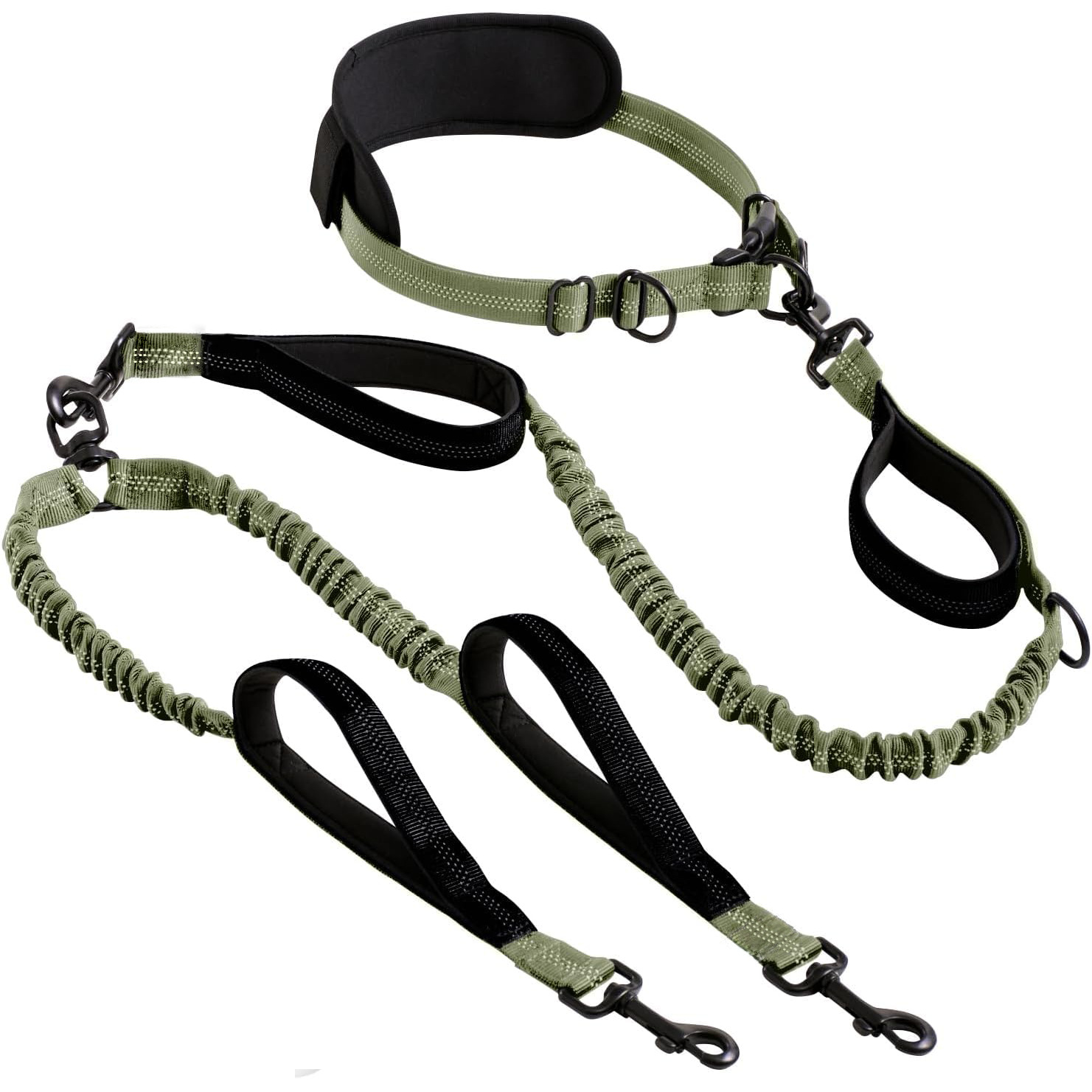 Pet Supplies Sports Running Leash, Multifunctional Anti-Burst Dog Leash