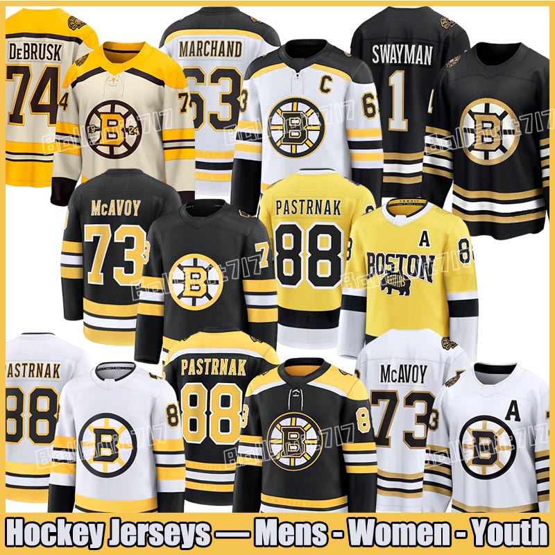 88 David Pastrnak bostons Hockey Jerseys bruins jersey Brad Marchand Patrice Bergeron Charlie McAvoy Charlie Coyle Elias Lindholm Jeremy Swayman jersey