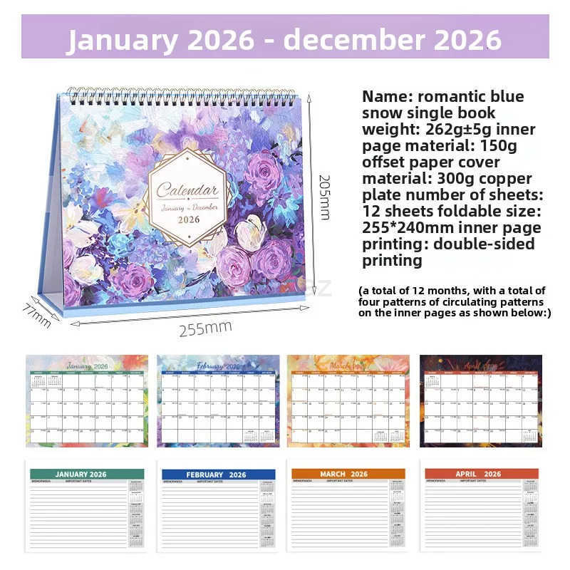 Sanrio 2026 Desk Calendar Office Table Decor Daily Plan Self Discipline Check In Creative Stylish Practical Functional Elegant Unique H251212