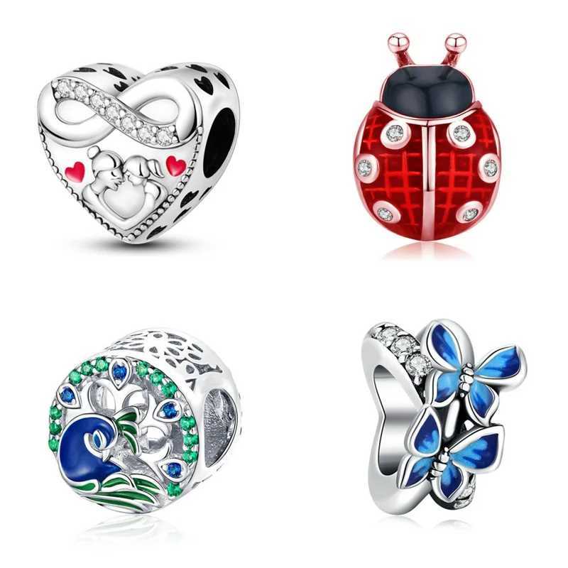 Big hole skl penguin Strung bead pendant For DIY psera necklace accories Wen Fine Jewelry Gifts Y251212