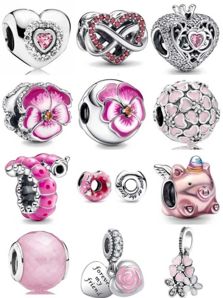 925 Sier -Shed Bead wer Pendant Suitable For European Bracelet DIY Exquisite Jewelry Y251212