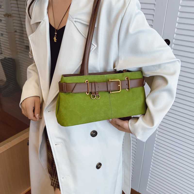 New Fall Winter Shoder Bag for Wen Faux Suede Crossbody Handheld Purse Vintage Tote Bag for Autumn and Winter Fi Y251211