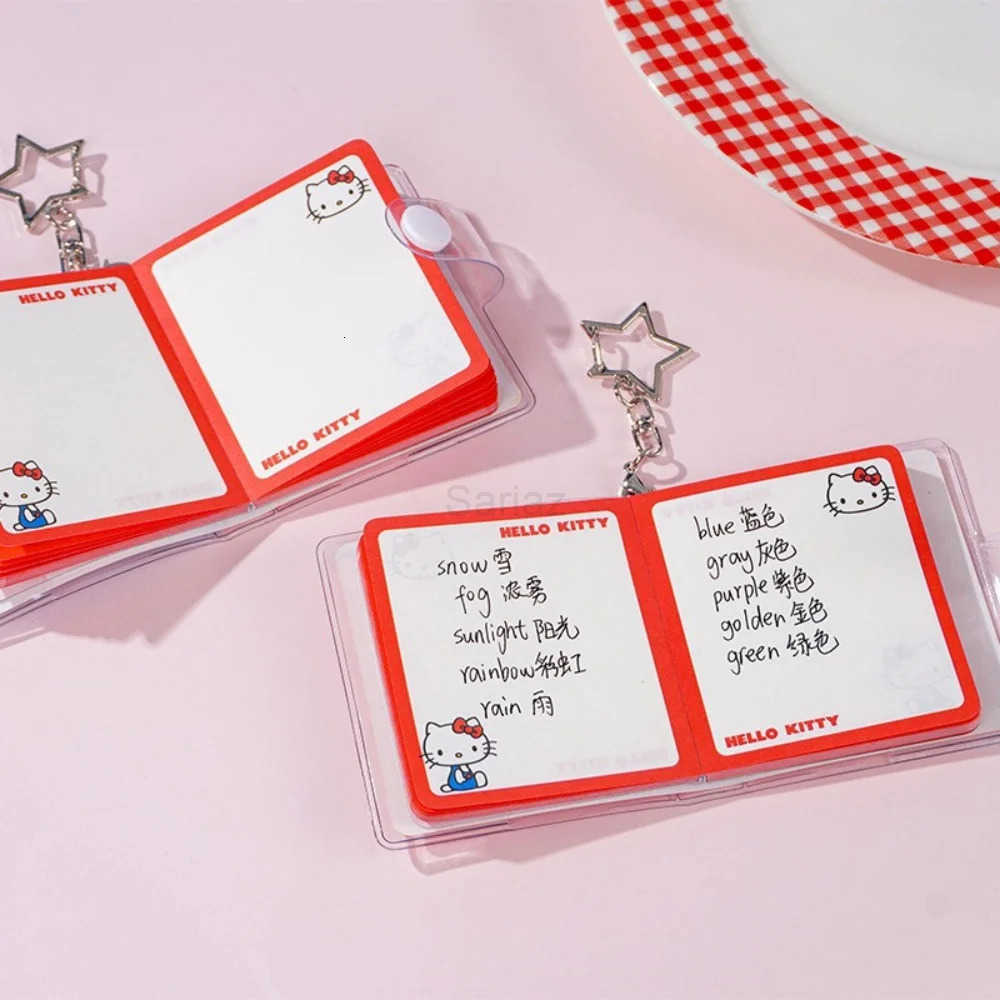 Sanrio Genuine Hello Kitty Mini Notebook Pocket Journal Notepad Memo Pads Agenda Planners School Office Stationery Girls Gifts H251212
