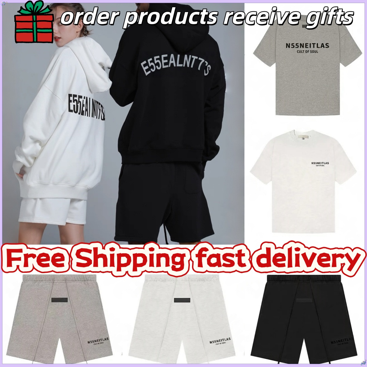 Mens Hoodies Designer Hoodie Men Women Sweatshirt Quality Tracksuit Pullover clothes Streetwear Cotton Letter Printed Hoody esentialsalys Hoodie