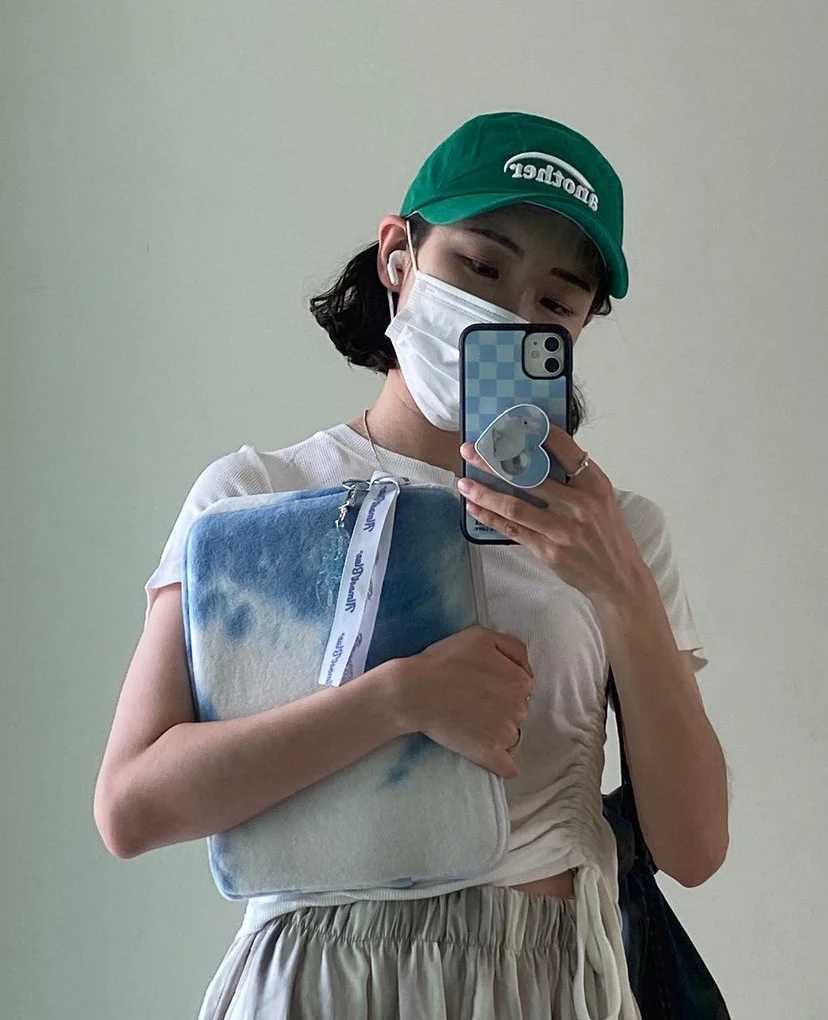 Ins Cute Tie-dye Laptop Sleeve 133 136 14 156 Inch For Macbook Air 15 Pro16 ASUS Samsung Ipad 105 11 Portable Tablet pouchT251212