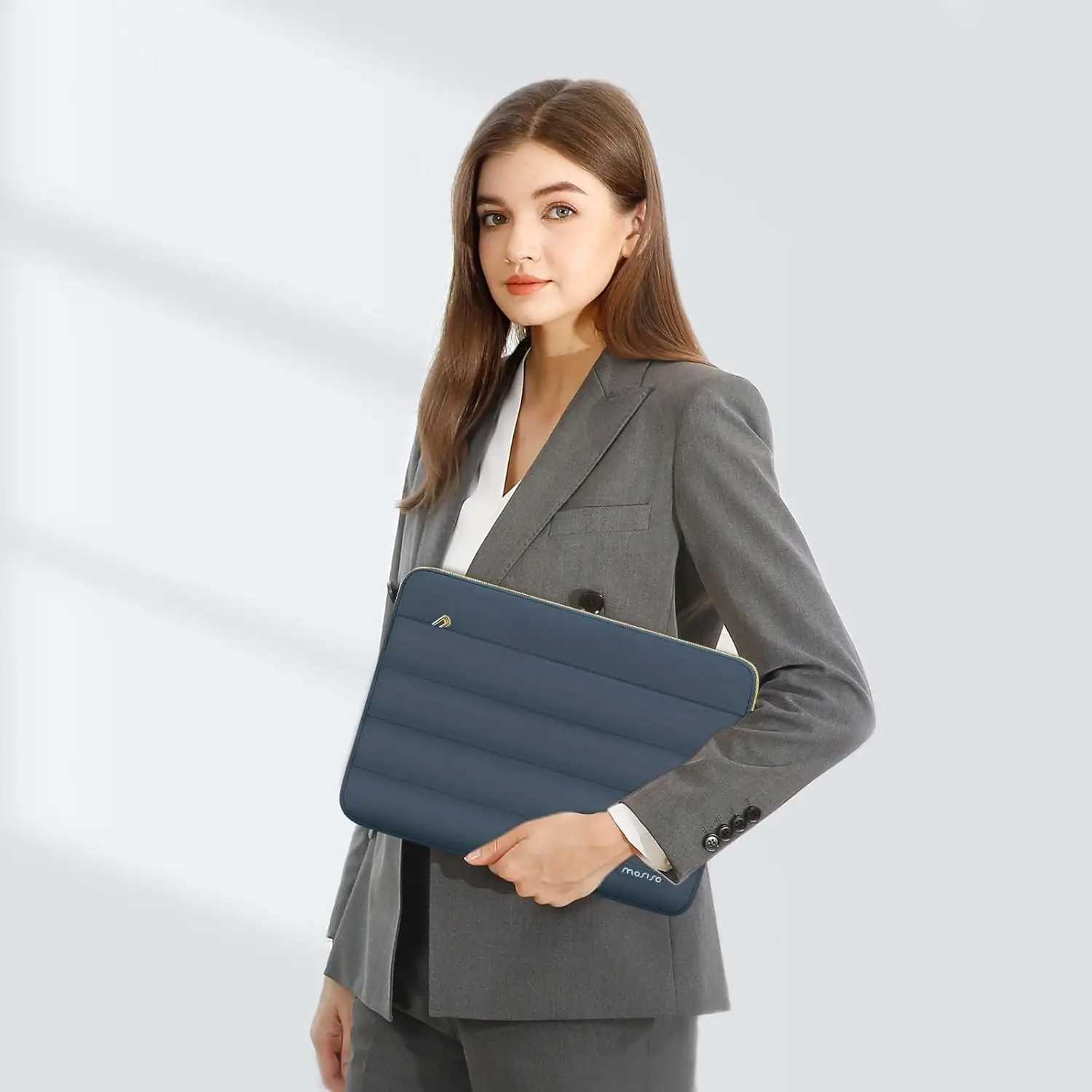 New Puffy Laptop Sleeve Bag 13 14 15 16 inch Waterproof Notebook Pouch Tablet Carrying Case for Ipad MacBook Air Pro Lenovo DellT251212