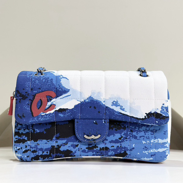 10a Mirror quality designer VINTAGE Wave bag coco Totes Bags Real Leather Purse Luxury Designer women Crossbody Shoulder Gold Strap Bag Handbag Shoulder Bags