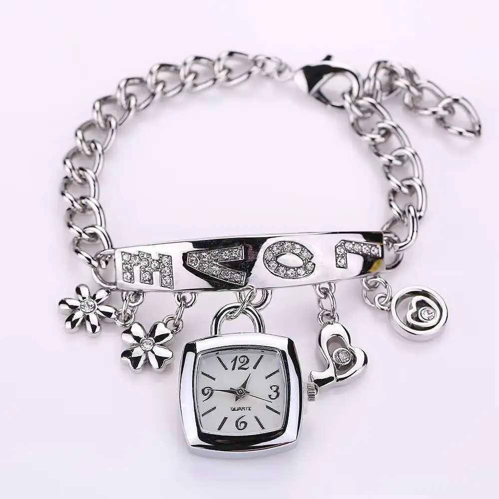 1/2PCS Fashion Bracelet Strap Women Watches Set Ladies Square Arabic Dial Quartz Wristwatches Reloj MujerWithout Box Y251212