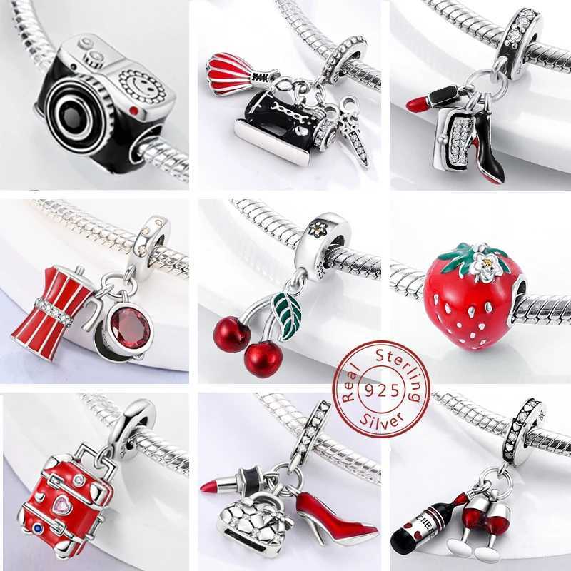 Charm Hot Ss 925 Sier Charms Beads Fit Pendant Charm Bracelet Dangle for Wen DIY Fine Jewelry Making Y251212