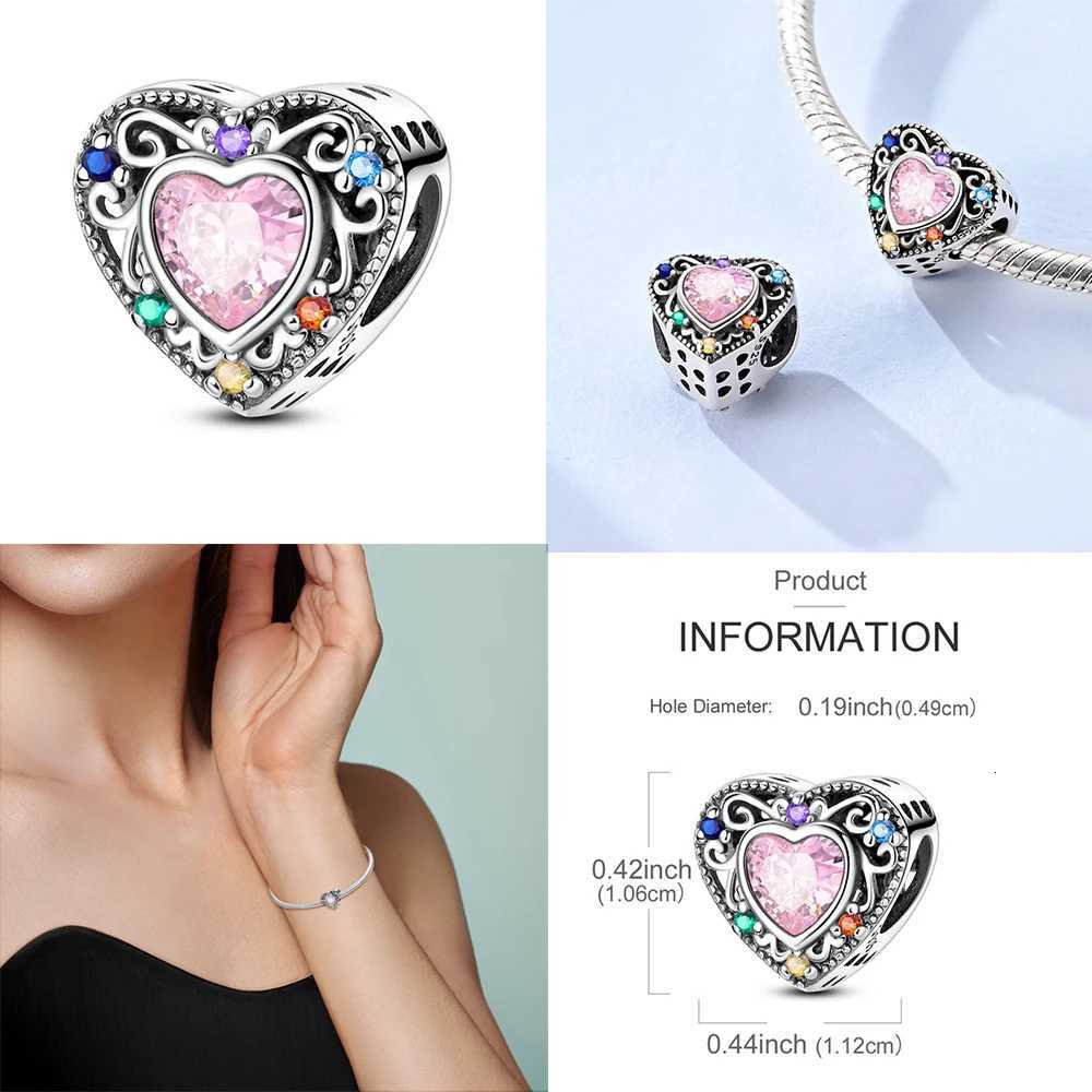 New 100 925 Sterling Sier Zircon Sister Charms Beads Fit 925 Bracelets DIY Jewelry For Wen Gift Party Y251212