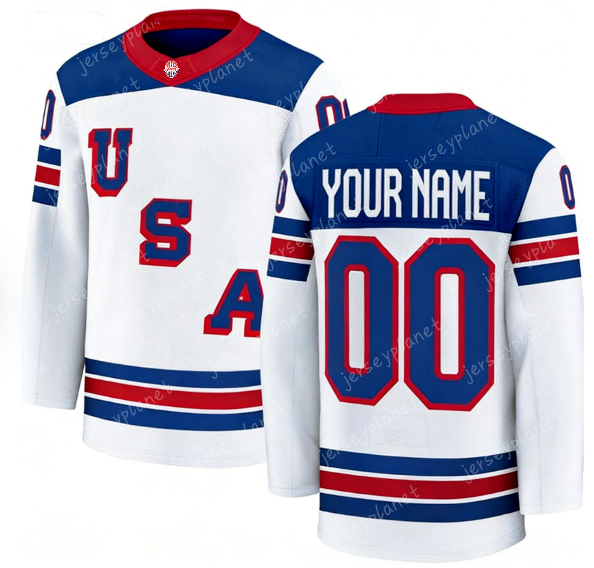 USA 2026 Hockey Jersey Matthew Tkachuk Clayton Keller J.T. Miller Jason Robertson Tage Thompson Cole Caufield Jack Eichel for men women youth