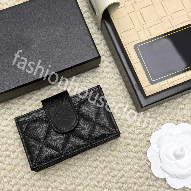 C Wallet Designer Woman Coin Pouch Credit cc Card Holders High Quality Genuine Leather Small Bag Keychain Luxury Cardholder Card Case Designer Wallets for Women