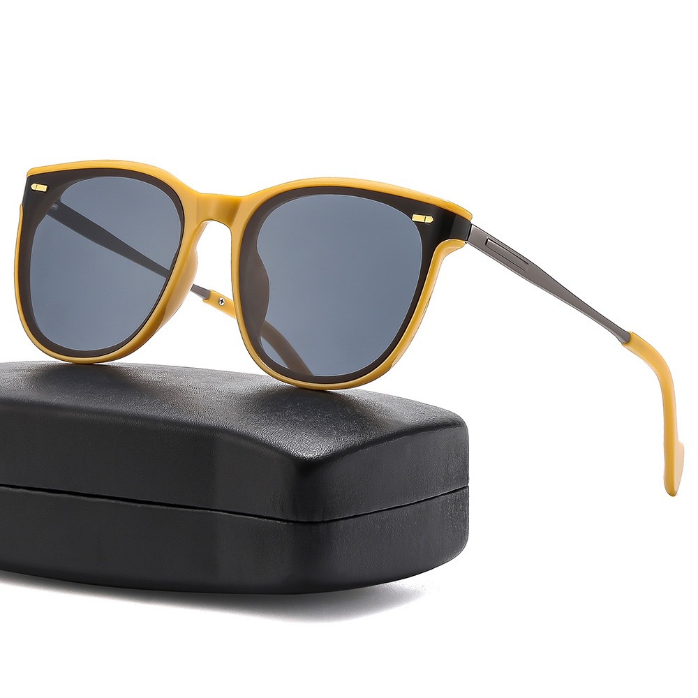 Designer Sunglasses For Men Women Sunglasses Polarized Sunglass Round Frame Glasses Fashion Luxury Goggle Pilot Alloy Frame UV400 Eyewear KZ00915