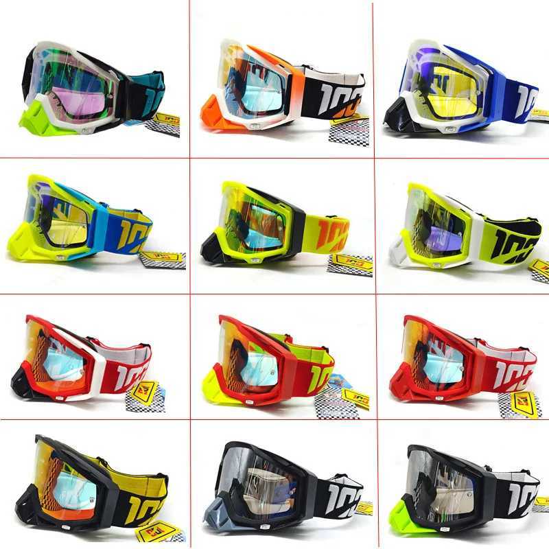 Men Motorcycle Glasses Dirt Bike MX Goggles Anti-fog HD Lens Motocross Enduro Sunglasses Windproof Ski Goggles Factory G251212
